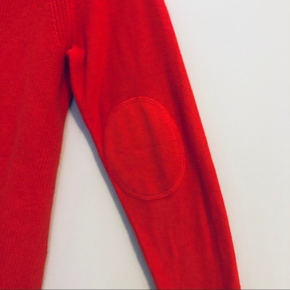 Talbots Ribbed Crewneck Elbow Patches - Picture 6 of 7